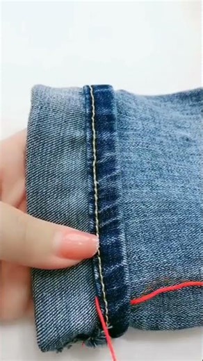 No-Sew Hem Fix! 🧵 Instant Clothing Repair Hack