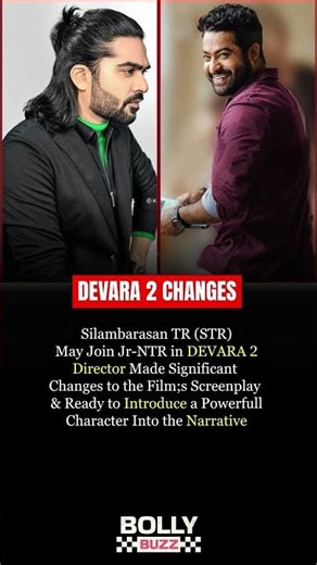 Silambarasan TR to Join Jr NTR in Devara 2? 😱🔥 Big Screenplay Twist Revealed! 🎬 #bollywood