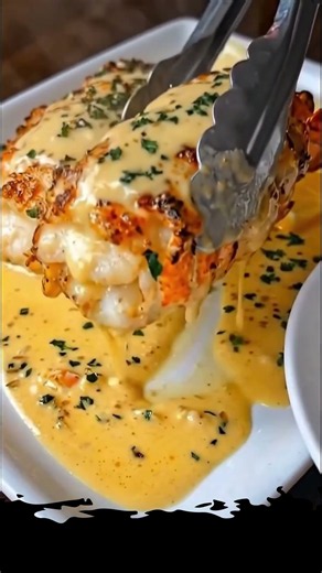CREAMY GARLIC BUTTER LOBSTER TAILS