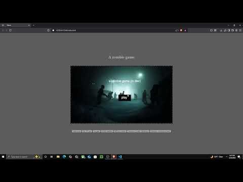 A zombie game showcase