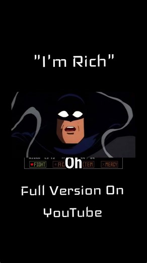 IM RICH #undertale #indiegamedeveloper #tobyfox #gamingshorts #deltarune #tobyfoxundertale