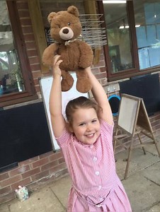 🐻✨ Reception have been on a teddy-tastic adventure these past few weeks! From making jelly for a special teddy bears’ picnic 🧃🧸 to learning positional language with their furry friends, the fun never stopped. Our teddies joined us for music lessons 🎶, became pastel masterpieces in art 🎨, helped us practice patterns 🔵🔺🟢, and even caused a bit of mischief overnight… taking over the school! 😲👀 The children had to go on a mission to find their cheeky cuddly toys the next morning — what a b