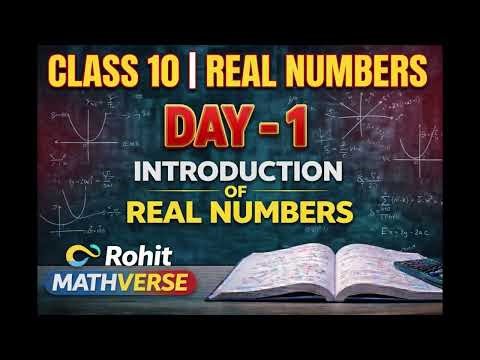 Class 10 Maths | Chapter 1 | Introduction | Real Numbers |