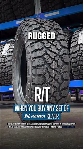 Attention all 4x4 Drivers: Kenda Klever AT/RT/MT Tyre Sale #shorts #automobile #offroad