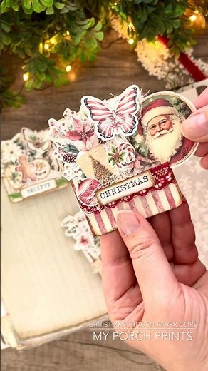 Christmas Hidden Paperclips Kit from My Porch Prints