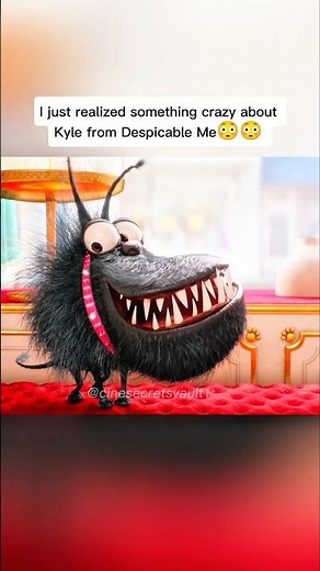Did you noticed this about Kyle from Despicable Me😳😳 #shorts #minions #eastereggs #despicableme