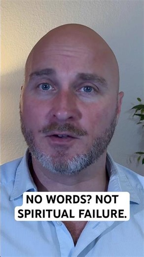 You Are Not Failing Because You Cannot Pray