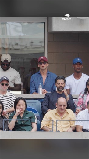 Jimmy Butler is Carlos Alcaraz's biggest fan. 👏 | US Open Tennis Championships