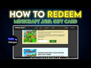 How to Redeem Minecraft Java Edition Gift Card (Easy Step-by-Step)