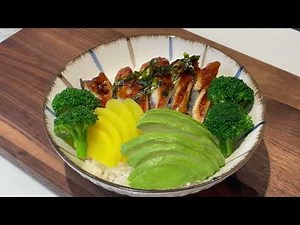 15 Minutes Dinner - Rice with Grilled Eel Bowl (unagi don)