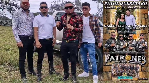 3.5K views · 123 reactions | Nos Vemos El 10 De Febrero En El Patol Querétaro Están List@$ Loc@$ PPC Ya Se La Saben Un Bolsón Vídeo Oficial  https://youtu.be/jQ8I__ODkHQ?si=EY7hPk-YayRil47I | Los Patrones Del Hyphy | Facebook