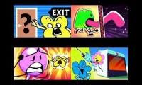 Mix of 4 videos from youtube : BFB Random Episodes 10,20,19,27