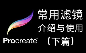 【Procreate】超实用的滤镜效果介绍，一招教会你！