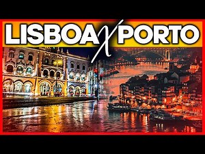 Morar em LISBOA ou PORTO? Qual é a MELHOR Cidade para Brasileiros?