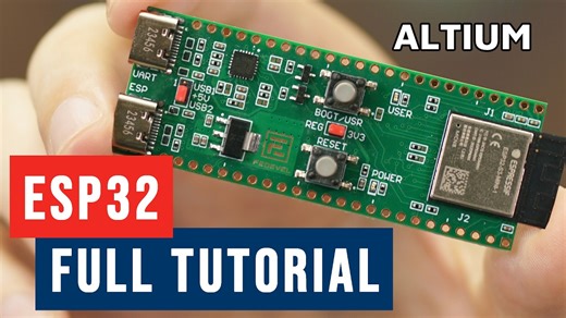 如何在Altium Designer中制作自定义ESP32开发板 | 完整教程