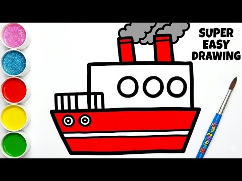 Don't Skip! Drawing 🛑 Learn This 4-Min Ship Drawing Secret 💎 Strait of Hormuz 