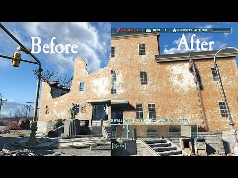 Fallout 4 Settlement Tutorial: How to repair buildings