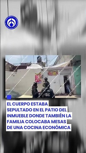 ¡HORROR en la GAM! Encuentran cadáver enterrado en cocina económica