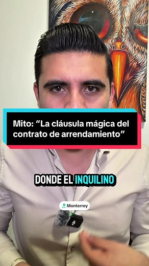Mito: “Lac cláusula mágica del contrato de arrendamiento” #abogado #casa #realidad #CapCut