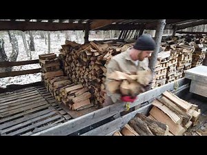How to stack and handle firewood like a pro!