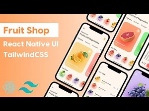 🔴 Fruit Shop UI - React Native Tutorial