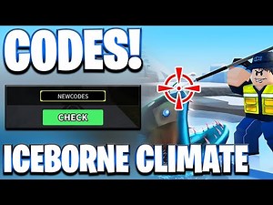 NEW! ALL ICEBORNE CLIMATE UPDATE CODES FOR SPEAR FISHING! ROBLOX SPEAR FISHING CODES
