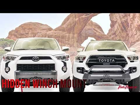 Toyota Hidden Winch Mount (Tacoma & 4-Runner)