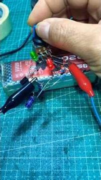 Build the Simplest LED Flasher Circuit – No IC Required