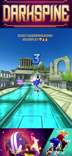 Exploring Early Darkspine Sonic Gameplay by Sega Hardlight