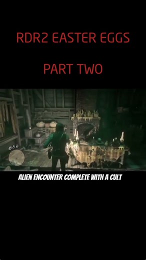 rdr2 Easter eggs part #02 the UFO #kenva #eastereggs #gaming #rdr2 #reddeadredemption #viral