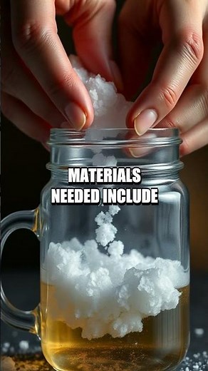 Crystal Strings at Home A Simple Salt Crystal Experiment