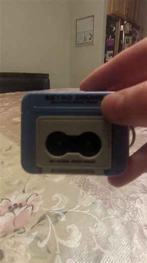 My Retro Recorder Keychain