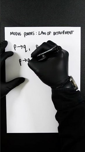 What is Modus Ponens? (Law of Detachment) #propositionallogic #modusponens #predicatelogic