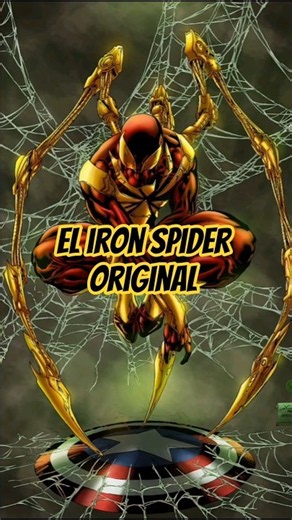Iron Spider in the Comics #spiderman #marvel #ironman