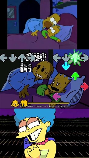 The Simpsons Face Off Against Boogieman in FNF - Epic Mod Showdown! #simpsons #fnf #boogieman