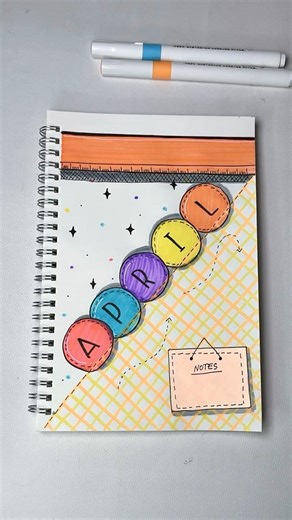 Cute Cover Design Ideas for your notebook ✍️📒