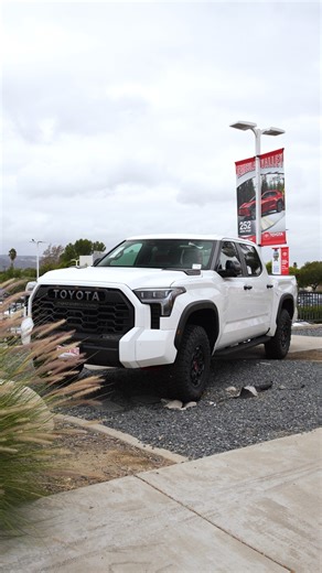 214 reactions | Power with a purpose! The 2025 Toyota Tundra TRD Pro features an i-FORCE MAX Twin-Turbo V6 Hybrid, FOX® shocks, and 18-in. BBS® wheels! Shop Toyota trucks, current specials, and Tundra lease offers at tvtoyota.com — your destination for new Toyota inventory in Temecula Valley. #TRUCKTOBER #ToyotaTundra #TRDPro #ToyotaTrucks | Temecula Valley Toyota | Facebook