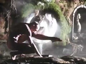 Michael Clark performance Caliban / Prospero's book