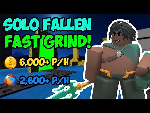 The BEST and EASIEST Solo Fallen Grind Strategy WITH DOCUMENT | TDS Tower Defense Simulator