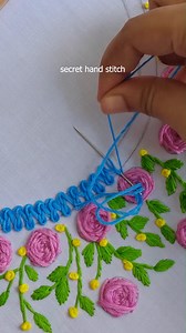 39K views · 323 reactions | super unique new border design瑱 | Secret Hand Stitch | Facebook