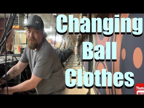 “How to Change Ball Clothes on AMF 8270 Pinsetter | Bowling Machine Maintenance Guide”