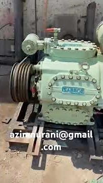 sabroe smc 106 L TESTING WITH LOADING UNLOADING #machine # COMPRESSOR # BITZER# CARRIER #BOCK