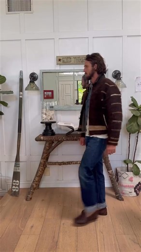 1001 ways i wear my selvedge denim and loafers. A painter’s smock in the morning, a linen blazer by dusk. #clothing #fashion #trend #history #upcycling #diyclothes | STAN