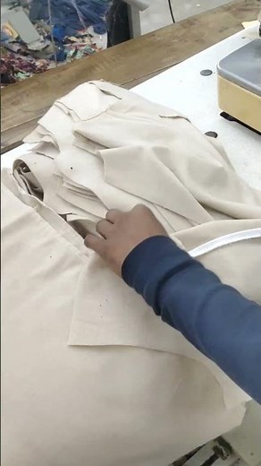 Overlock machine full pant side join