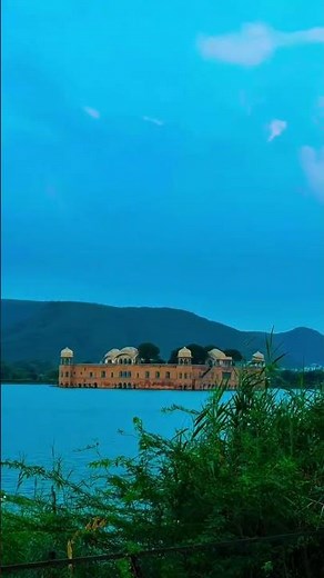 The Palace That Floats on Water 💧 | Jal Mahal Jaipur Travel Reel #incredibleindia