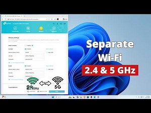 How To Separate 2.4GHz and 5GHz On Wi-Fi - Step By Step