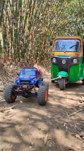 Mini RC🚗 Car Towing Full Size Auto 😳 | Shocking Experiment #rccar #experiment #viralvideo #shorts