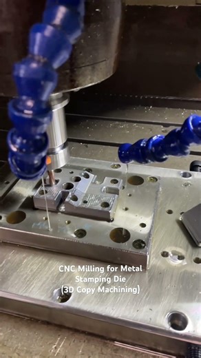 CNC Milling for Metal Stamping Die (3D Copy Machining)