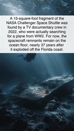 1.5M views · 4.6K reactions | One of the largest pieces ever found of the Challenger #discovery #NASA #fblifestyle | I Love Warships | Facebook