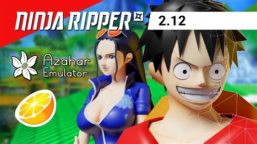 如何提取任天堂3DS模拟器 Azahar Emulator的3D模型教程和提取工具Ninja Ripper 2.12下载